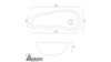 Copper Kitchen Sink 1306F