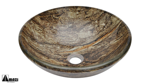 Glass Vessel Bathroom Sink N128