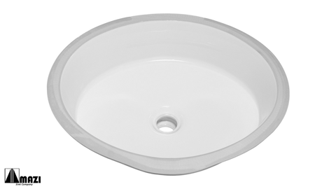 Ceramic Undermount Bathroom Sink N1714