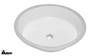 Ceramic Undermount Bathroom Sink N1714