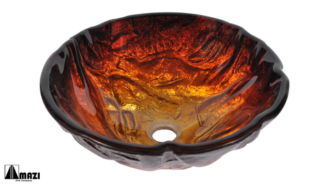 Glass Vessel Bathroom Sink SH07