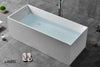 Freestanding Solid Surface Soaking Tub HX-8872