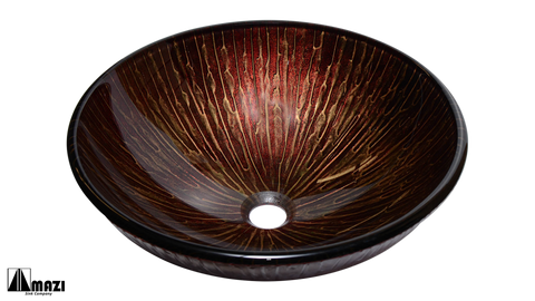 Glass Vessel Bathroom Sink YHH315