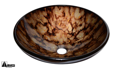 Glass Vessel Bathroom Sink YHH460